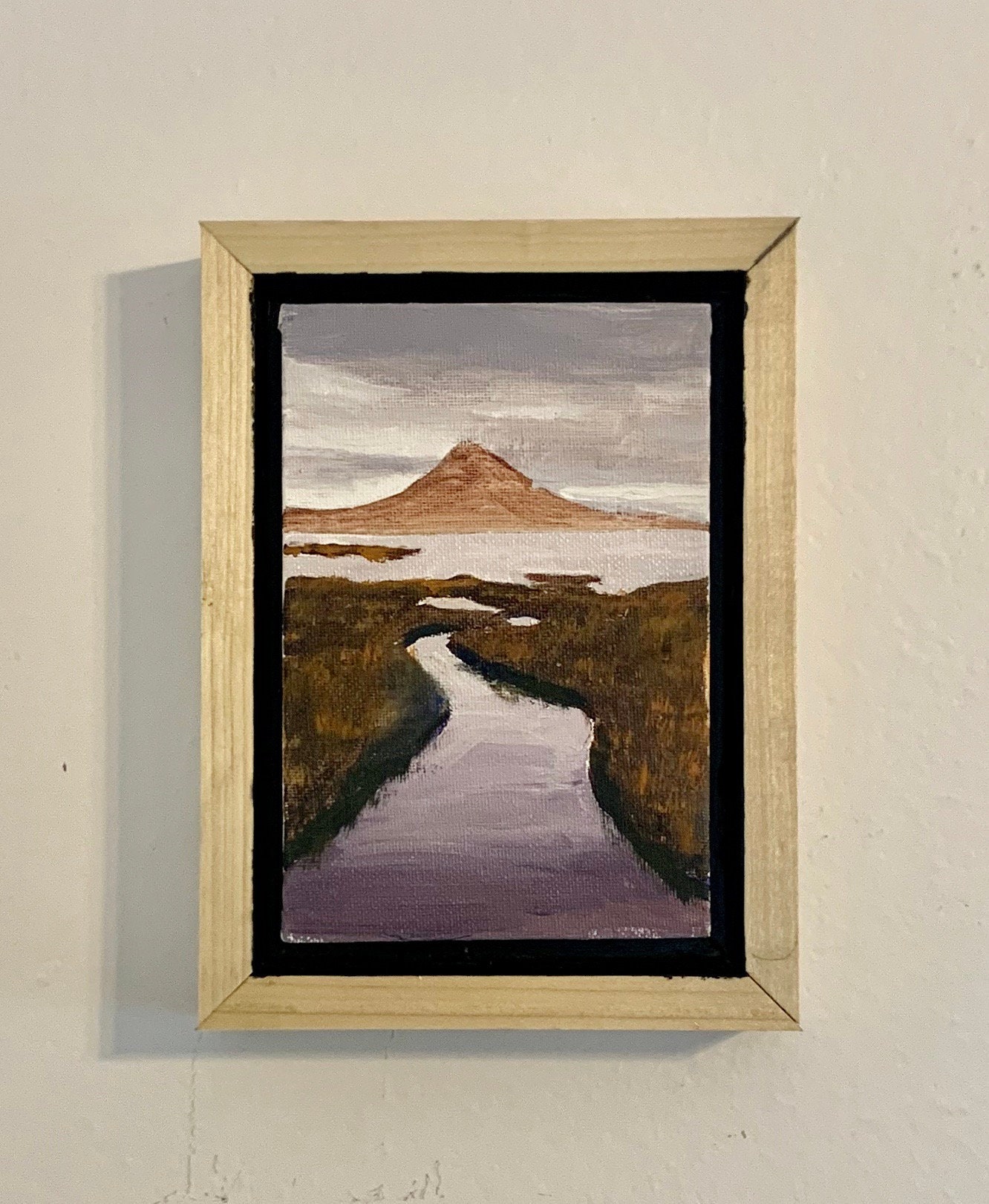 Original framed oil painting 4x6 Etsy