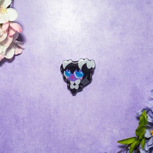 V.X Psychic Type/ Cute Animal Phone Charms/Kawaii charm/ Acrylic grips/Glitter acrylic grips/ Poke Phone Charms/ Goth