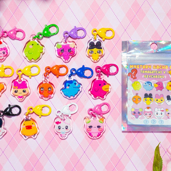 Version 1 of Mystery bag, very mysterious cute Keychain, Cute/ Kawaii/ Cute Charm/ Collectible