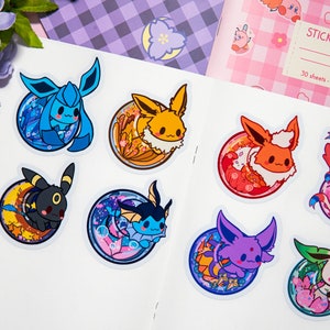 Eeveelution Pkmn Vinyl Waterproof