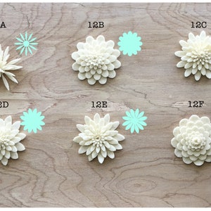 12 Petal Felt Flower/ Succulent