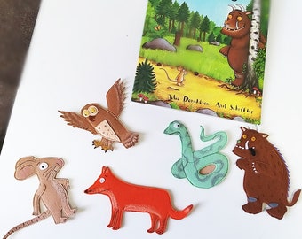 Gruffalo Felt Story Puppets: Inspired Characters, Toddler Gift