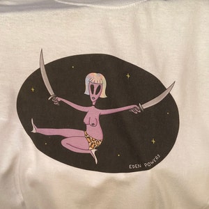 Alien Ninja Girl T shirt