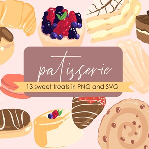 Sweet Patisserie Digital Sticker Pack