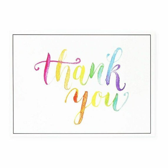 Thank You Notes With Envelopes Set 4"x6" 120 Pack Wedding Thank You Cards Bulk 