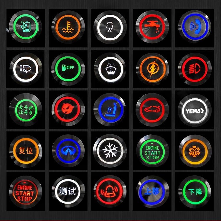 Engine Start/Stop & Toggle Switch Covers – Mustang Hunters