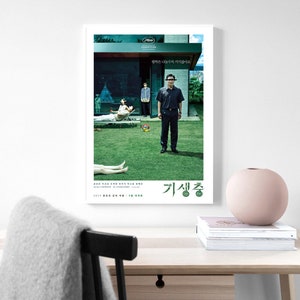 Parasit Poster, Filmplakat, Filmplakat, Raumdekoration Dekoration Kunst Poster Rahmenlos