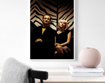 Verloren in vertaling filmposter, filmposter, filmposter, kamerdecoratie woondecoratie kunstposter frameloos