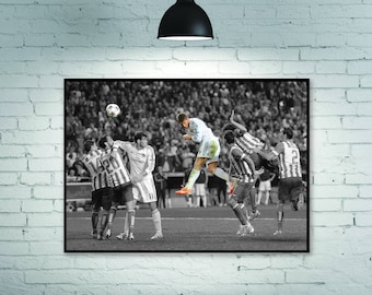 Sergio Ramos Poster, Real Madrid Poster, 2014 Champions League Poster, Football Poster, room decoration Home Decoration Frameless