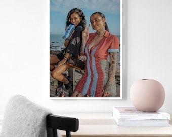 kehlani en jhene aiko poster Wanddecoratie Home Decoration Art Poster Frameless