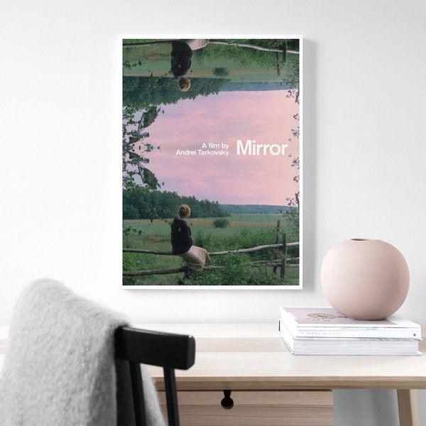 Spiegel Andrei Tarkovsky Poster, Filmplakat, Filmplakat, Raumdekoration Dekoration Kunst Poster Rahmenlos