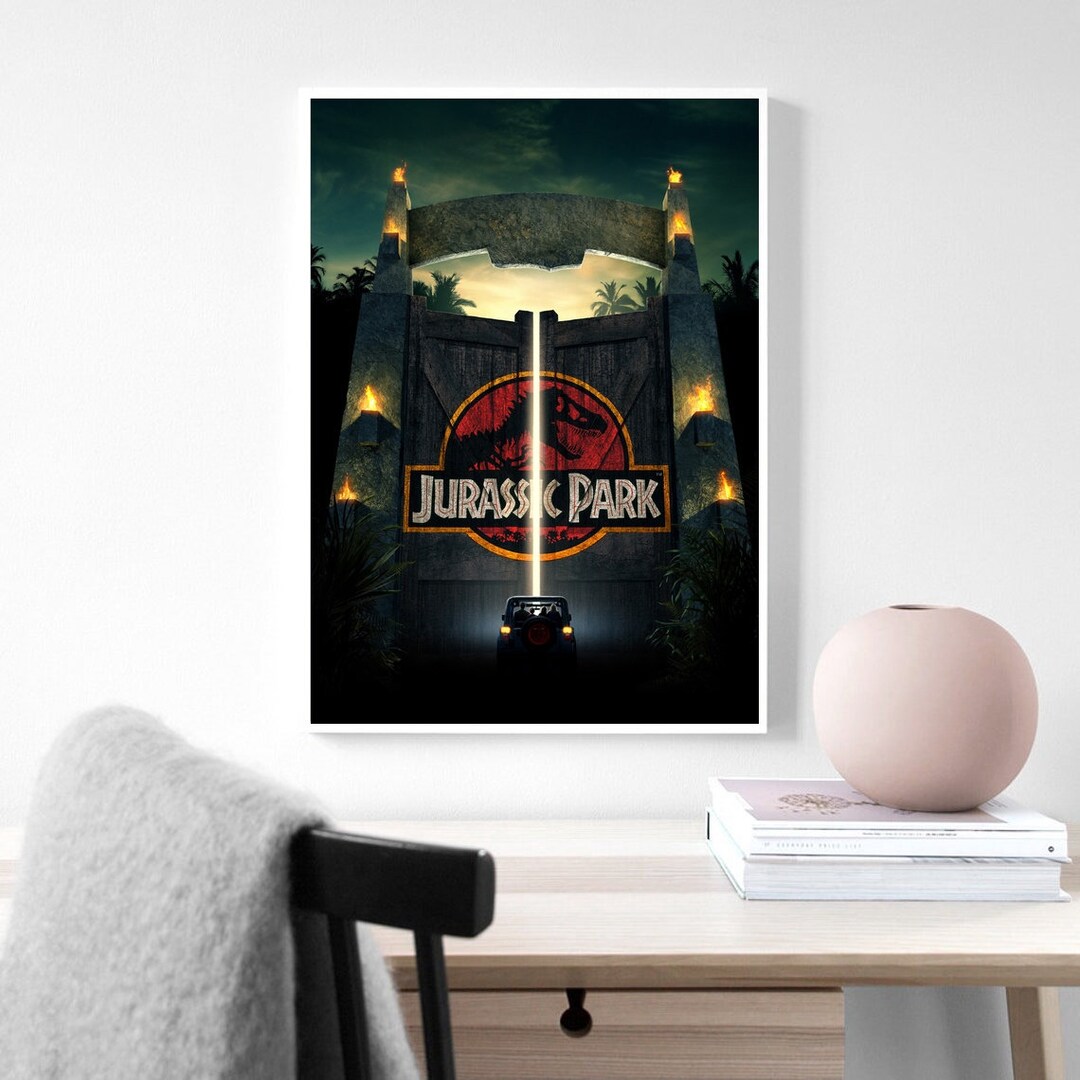 Jurassic Park Poster, Filmplakat, Filmplakat, Raumdekoration Dekoration