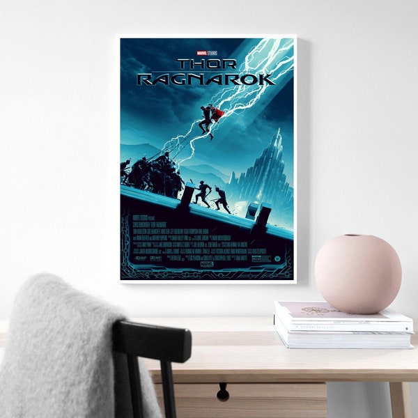 Thor: Ragnarok Poster, Movie Poster, Film Poster, Room Decoration Home Decoration Art Poster Frameless