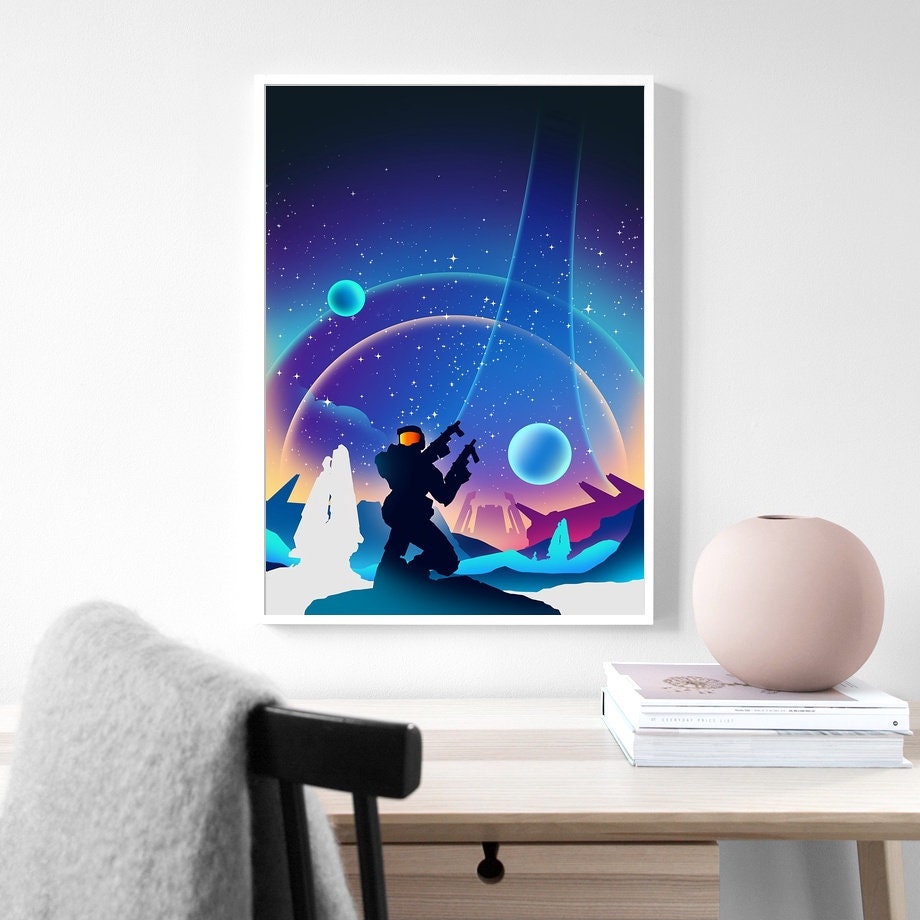 Video game posters, home decoration, canvas posters