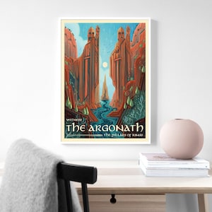 lord of the rings argonath poster Wanddekoration Wohndekoration Kunst Poster Rahmenlos