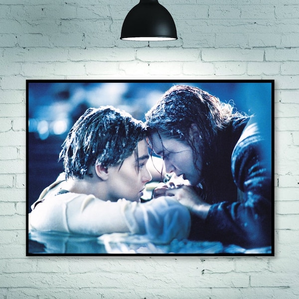 Titanic Poster, Titanic Movie Water Classic Picture, Movie Poster, Film Poster,  room decoration Home Decoration Art Poster Frameless