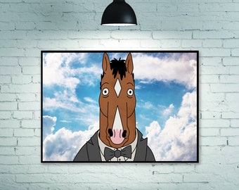 BoJack Horseman poster Wanddecoratie Home Decoration Art Poster Frameless