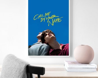 Call Me By Your Name Poster, Movie Poster, Film Poster, Room Decoration Home Decoration Art Poster Frameless