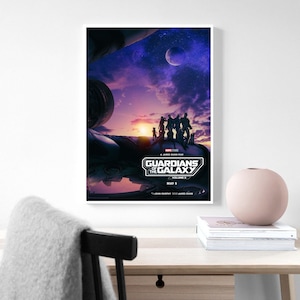 Guardians of the Galaxy Vol. 3 Poster, Guardians of the Galaxy Poster, Movie Poster, room decoration Home Decoration Art Poster Frameless
