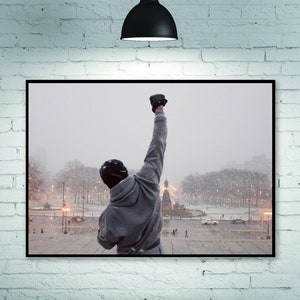 Rocky Balboa Póster de película Decoración de pared Decoración del hogar Póster de arte sin marco