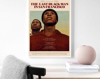 The Last Black Man in San Francisco filmposter, filmposter, filmposter, kamerdecoratie woondecoratie kunstposter frameloos