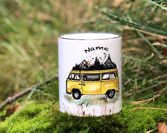 Ceramic Cup | Gift | Camping mug | Bulli | Adventure | Birthday gift | Christmas present