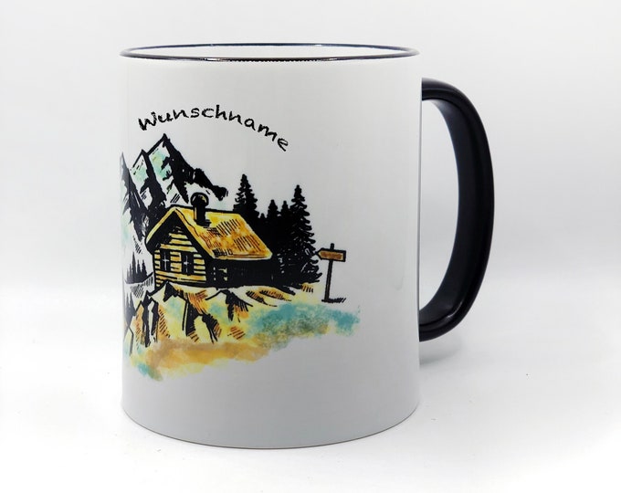 Ceramic Cup | Gift | Love of nature | Hiking | Adventure | Birthday gift | Christmas present
