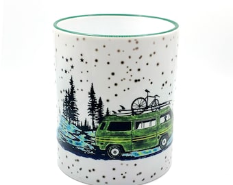 Ceramic Cup | Gift | Camping mug | Bulli | Adventure | Birthday gift | Christmas present