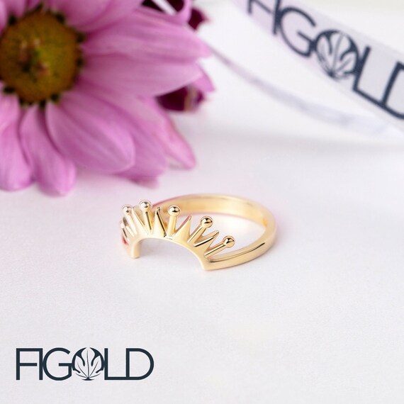 Best friend crown ring deals