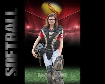 Softball EPIC digital backgrounds