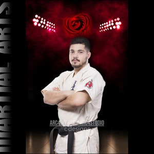 Martial Arts digital background