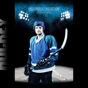 Hockey ARENA Digital Background - Etsy
