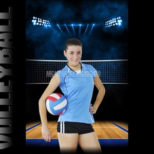 Beachvolleyball ARENA digitaler Hintergrund