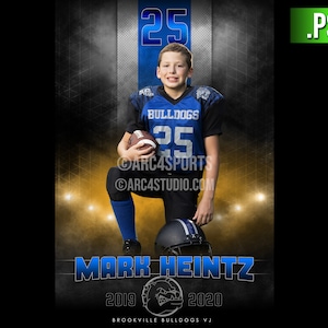 Benutzerdefinierte Sport Poster Vorlage | Bearbeitbar Photoshop & Canva Design | Perfekt für Fotobegeisterte Mütter und Fotografinnen