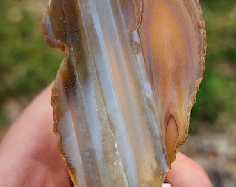 Brazilian Agate Night Light, all natural Agate Fully polished