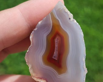 Polished Mexican agate specimen