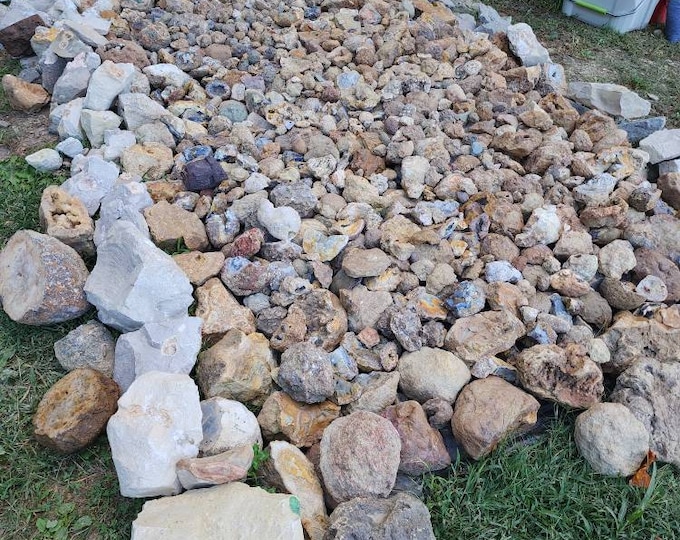 Large Natural Kentucky Agate Rough From Estill County Etsy