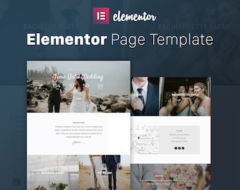 The Big Day - Elementor Template