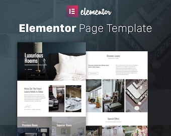 Plantilla Grand Hotel - Elementor