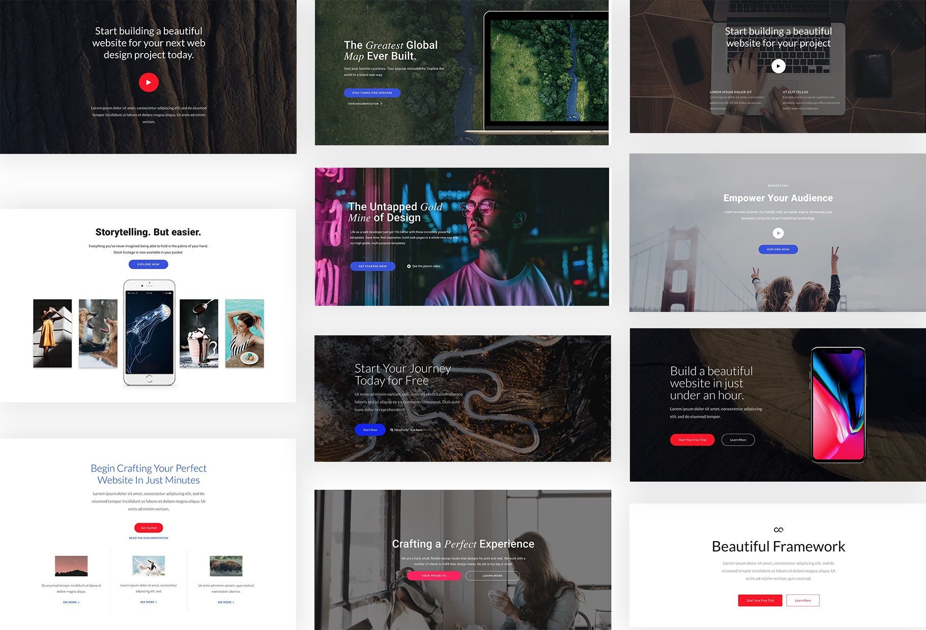 HUGE Elementor Headers Bundle - Etsy