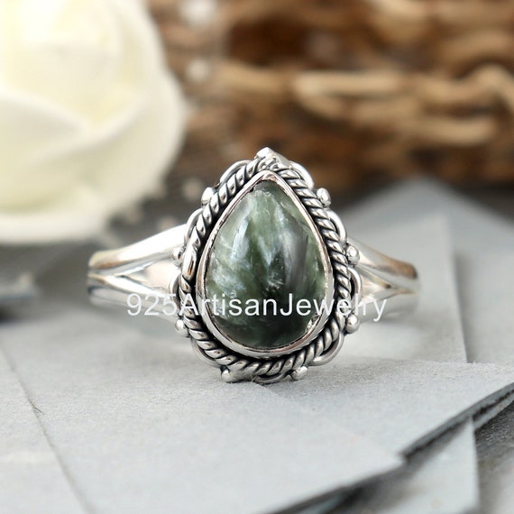 Seraphinite ring deals