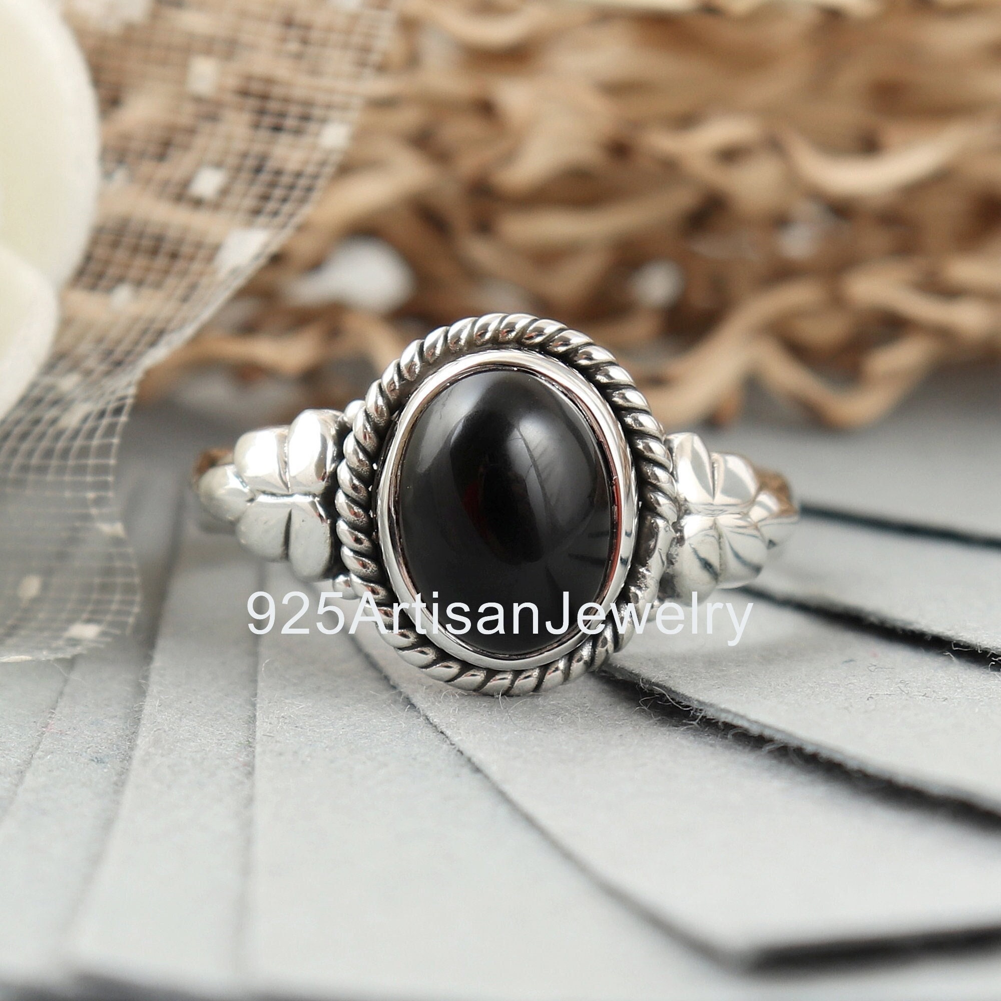 Real onyx ring deals