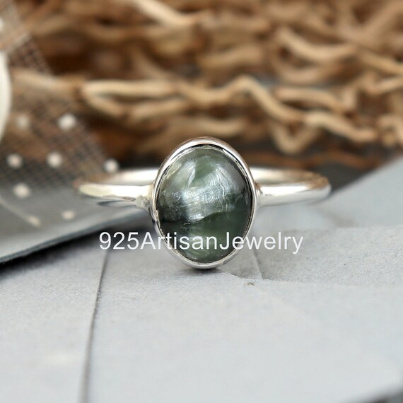 Seraphinite ring sale