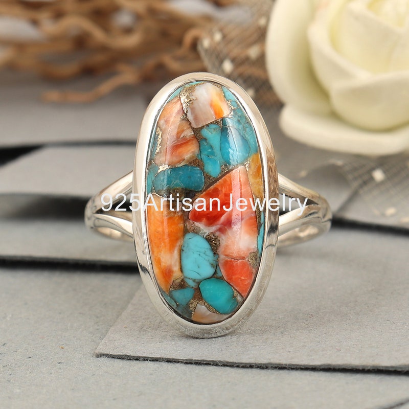 • NOUVEAU NECTAR • turquoise + silver ring