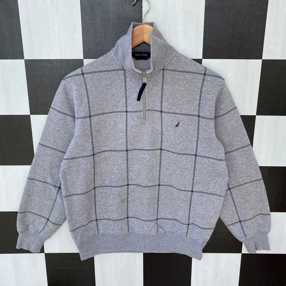Vintage Nautica Quarter Zip Sweatshirt 