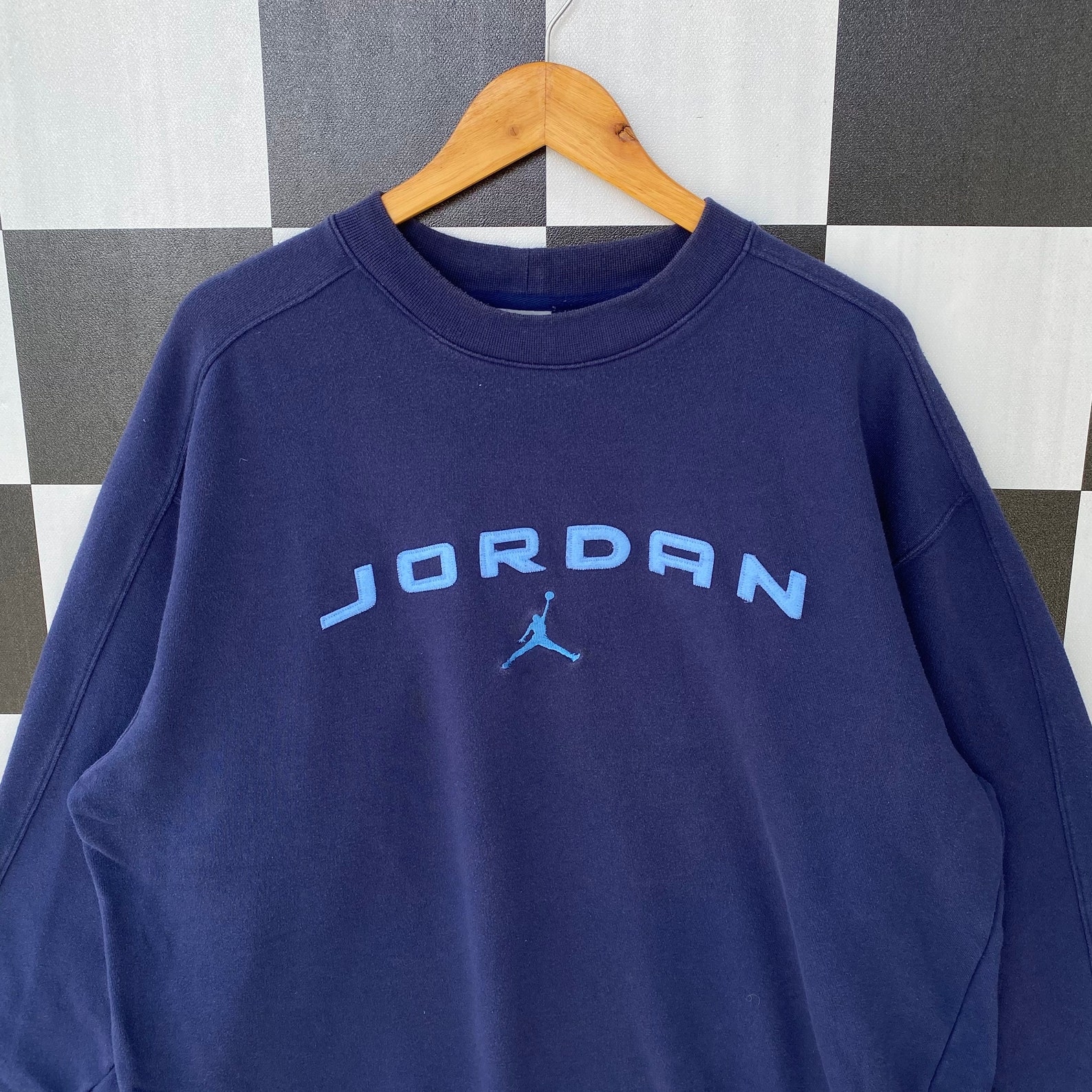 adidas scarf print jumper