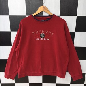 Vintage 90s Notre Dame Sweatshirt Jumper Notre Dame Crewneck Spell Outs Notre Dame Pullover Sweater XL Fits M Size