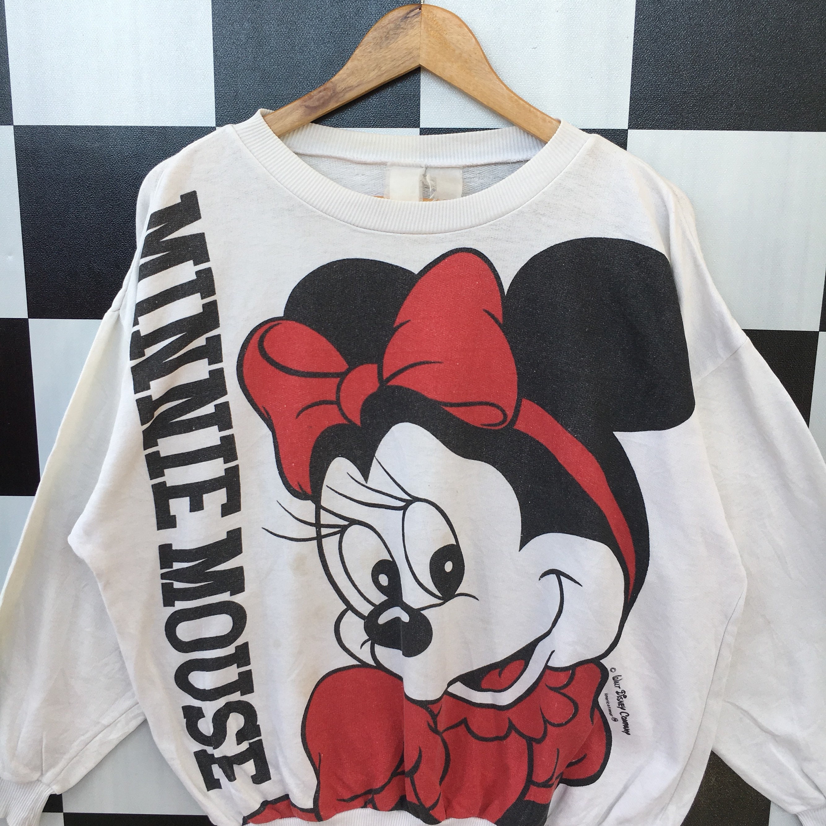 Vintage 90s Minnie Mouse Sweatshirt Jumper Minnie Mouse | Etsy