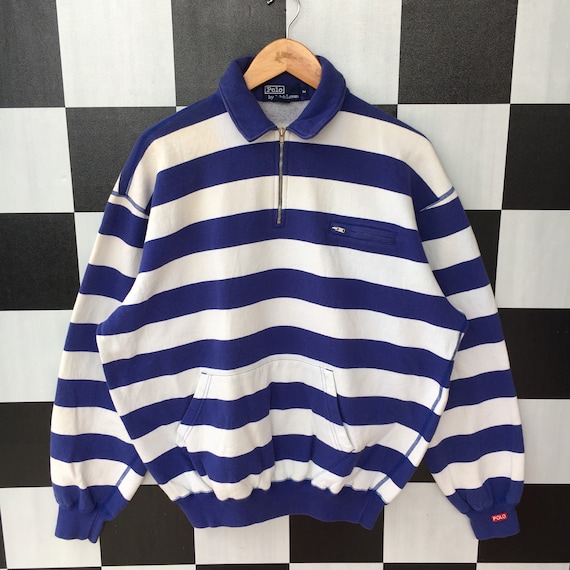 Vintage 90s Polo Ralph Lauren Quarter Zip Sweatshi