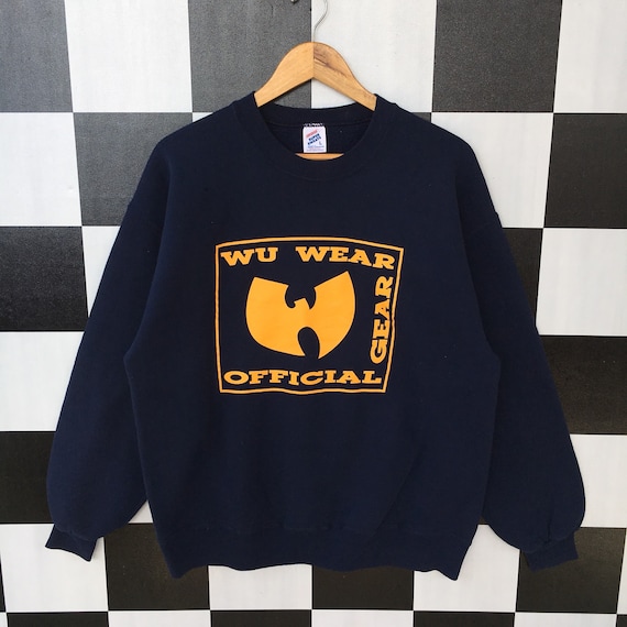 Vintage 90s Wu Tang Wu Wear Official Sweatshirt Ju